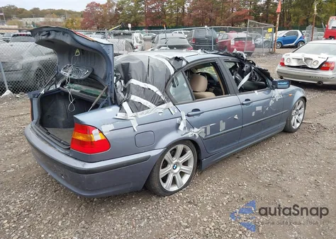 2003 BMW 325I из США, поврежденный, VIN WBAEV33413KL59127